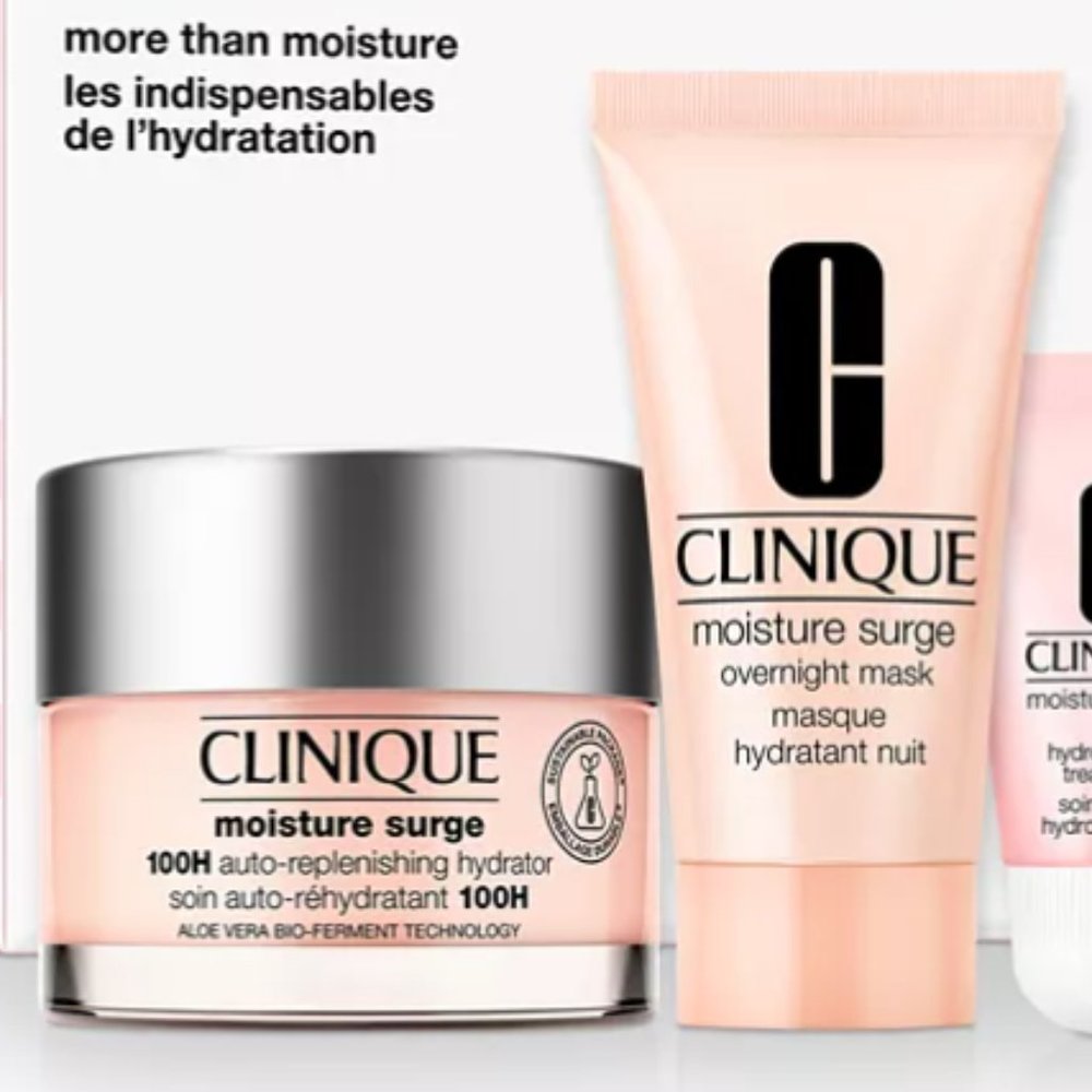 NEW Clinique's Moisture Surge™ 4 PC skincare Gift Set - Picture 9 of 13